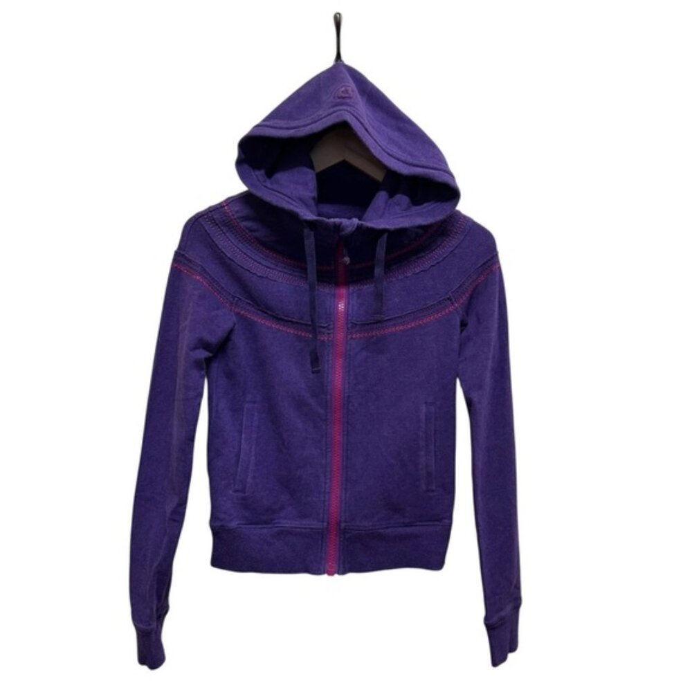 Lululemon Feel Good Hoodie Purple Pink Jacket Size 4 - Picture 1 of 5